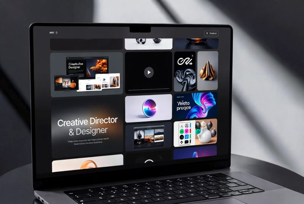 building online portfolio with projects