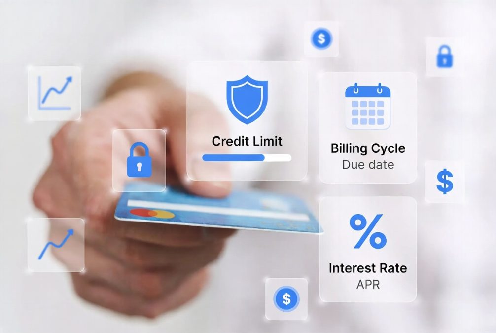 Credit card basics explained including limit billing cycle and interest rate