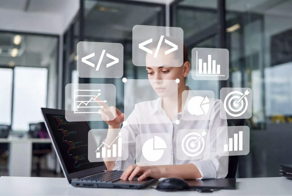 Online learning improving digital skills like coding, analytics, and modern career development