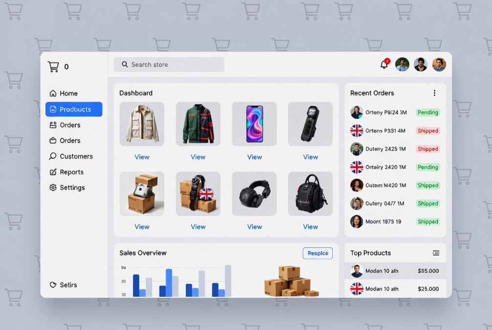 ecommerce and dropshipping to make money online from home