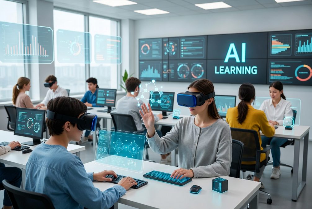 Future of education with AI, virtual learning, and digital classrooms