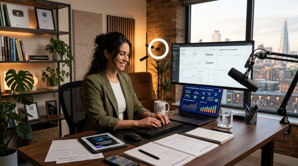 Selling digital products using AI tools online